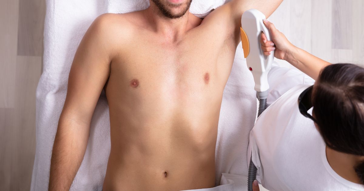 Full Body hair removal for men in Greater Noida - Esthetica Esthetic Clinic Header 3